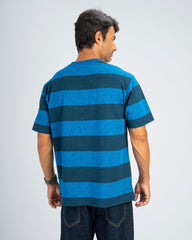 STRIPED JACQUARD T-SHIRT