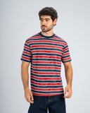 STRIPED JACQUARD T-SHIRT