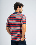 STRIPED JACQUARD T-SHIRT