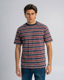 STRIPED JACQUARD T-SHIRT