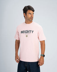 CONTRAST PRINT T-SHIRT