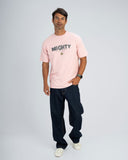 CONTRAST PRINT T-SHIRT