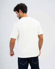CONTRAST PRINT T-SHIRT