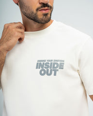 CONTRAST PRINT T-SHIRT
