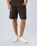 TEXTURED JOGGER SHORTS