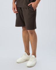 TEXTURED JOGGER SHORTS