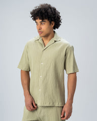 Relaxed Fit Short Sleeve Shirt