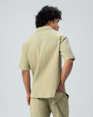 Relaxed Fit Short Sleeve Shirt