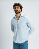 REGULAR FIT TEXTURED SHIRT