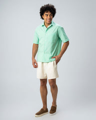 Relaxed Fit Short Sleeve Shirt