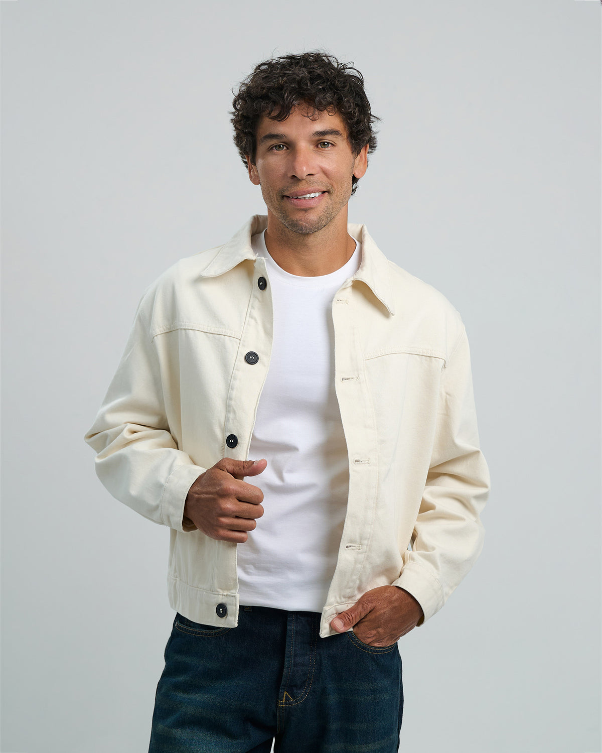 Classic Cropped Denim Jacket