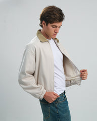 Shirt Collar Bomber Jacket