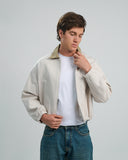 Shirt Collar Bomber Jacket