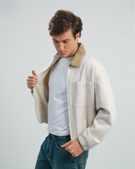 Shirt Collar Bomber Jacket
