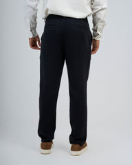 TEXTURED RELAXED FIT TROUSERS