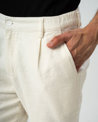 TEXTURED RELAXED FIT TROUSERS