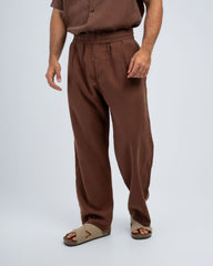RELAXED FIT FLOWING TROUSERS