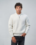 Quarter-Zip Knit Sweater