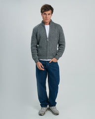 Full-Zip Knit Jacket