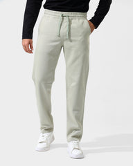 Drawstring Straight Fit Gabardine Pants