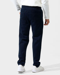 Drawstring Relaxed Gabardine Pants