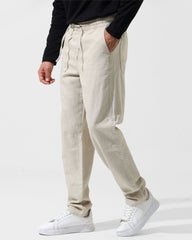 Relaxed Fit Linen Pants
