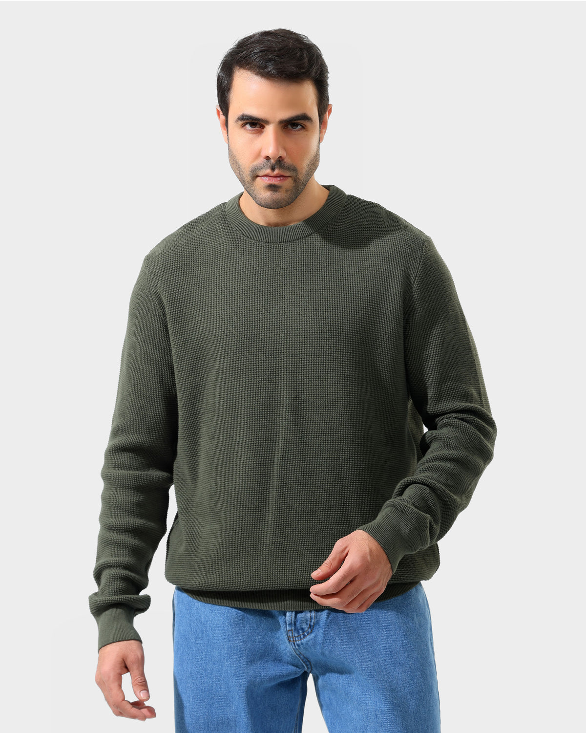 CREWNECK KNIT JUMPER