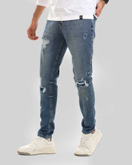 بنطلون جينز بقصه ضيقه