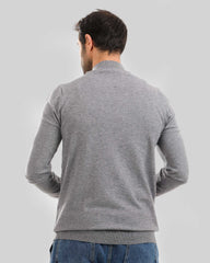 Solid Half Collared Tricot