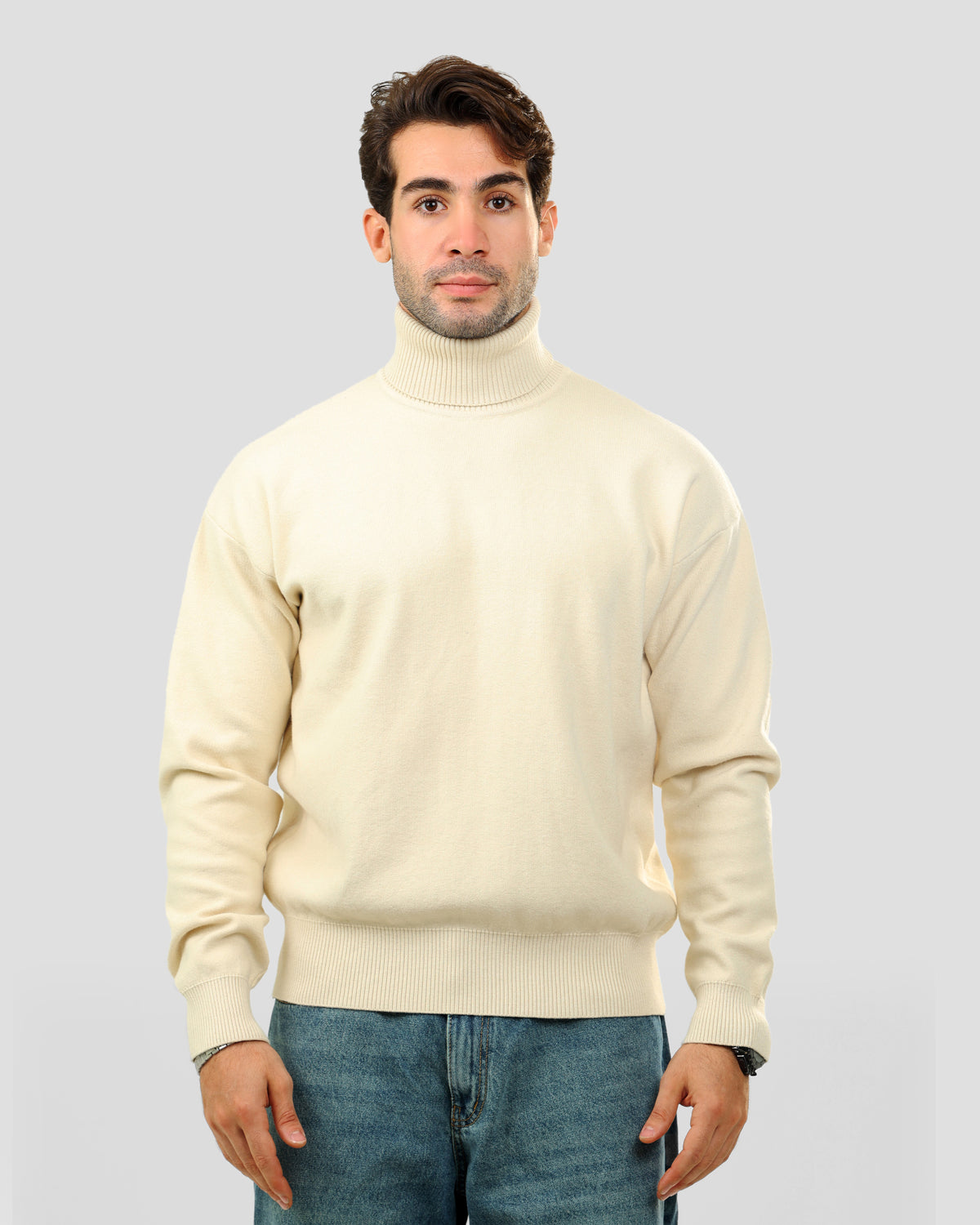 Knit High Neck Pull-Over